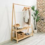 Entrance unit Belgia natural wood 96x20x148cm - Слика 2