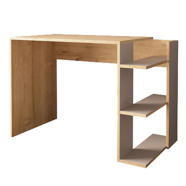 Toska work desk in oak-sandstone shade 114x56x76cm