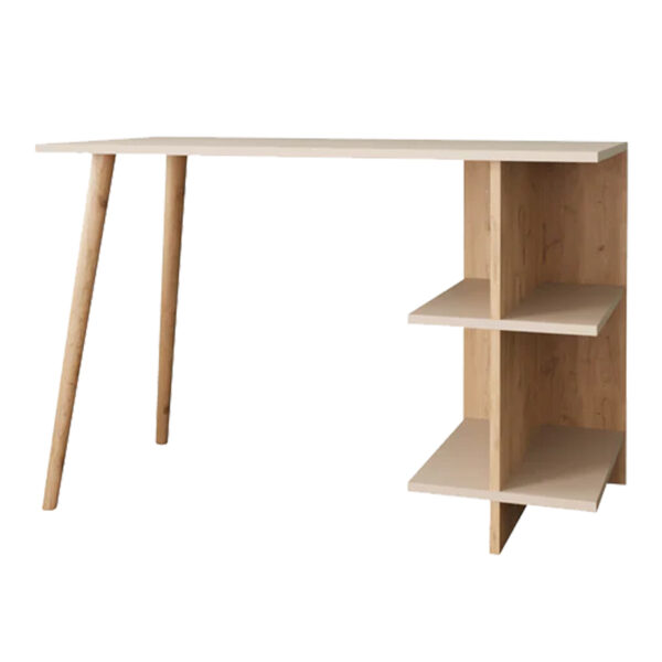 Volet work desk in oak-anthracite shade 114x56x76cm