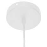 Ceiling light Desy Ε14 in white-natural color D15x99cm - Image 3