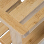 Stool Dael bamboo natural color 39.5x25x46cm - Image 3