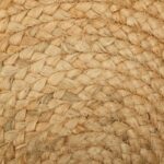 Lace carpet jute natural D120x1cm - Слика 3