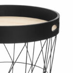 Side table Kumi black-oak 35x37.7cm - Слика 2