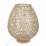 Столна ламба Etel E27 природна D30x35.5cm