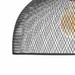 Ceiling light Sam Ε27 black D30x22,5cm - Слика 2