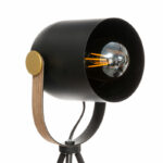 Bil Ε27 table lamp black-golden 18x16x45cm - Слика 2