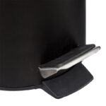 Trash bin 3L Dustbin metal-pp black-oak - Слика 4