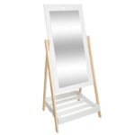 Full body mirror Denil white-natural 46.5x40x102cm