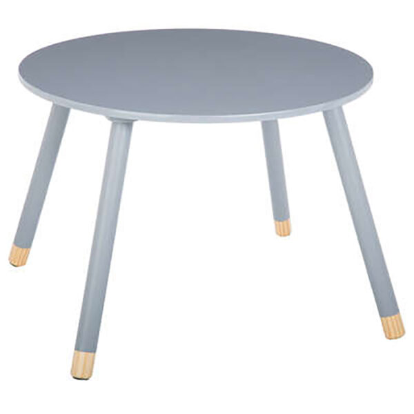 Children's table Playful grey-natural D60x43.5cm