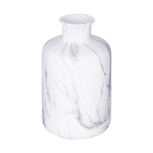 Vase Desel ceramic in marble look color D11x18cm