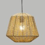 Ceiling light Jily E27 natural D29x117cm - Image 2