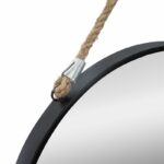 Mirror PWD-0074 metal black 38x3x38cm - Слика 2