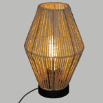Table lamp PWL-1108 Ε27 beige D19x32cm - Слика 2