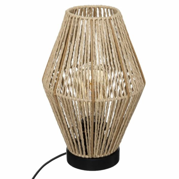 Table lamp PWL-1108 Ε27 beige D19x32cm