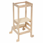 Children's observation tower type Montessori Zery natural 51x51x90cm