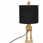 Giraffe table lamp E27 black-gold 22.5x20x42cm - Слика 3