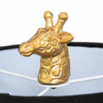 Giraffe table lamp E27 black-gold 22.5x20x42cm - Слика 4