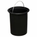 Waste bin 3L Nature metallic white-natural - Image 2