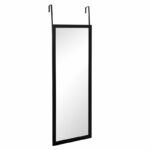 Door mirror PWD-0111 polyresn-black 34x1.7x94cm