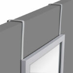 Door mirror PWD-0111 polyresin-silver 34x1.7x94cmm - Слика 3