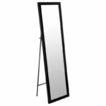 Floor mirror PWD-0112 polyresin-glass black 39x35.5x125cm