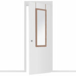 Door mirror PWD-0113 MDF-aluminum natural 35x2x109cm - Слика 2