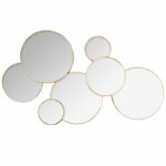 Mirror Haloring  metal gold 61x2.5x36.5cm