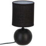 Table lamp PWL-1210 E14 60W ceramic black D13x25cm