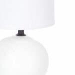 Table lamp PWL-1210 E14 60W ceramic matte white D13x25cm - Слика 2