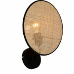 Wall lamp Persy natural-black 27x12x32.5cm - Слика 2