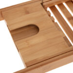 Bath tray rack Platon bamboo natural 70x15x4.5cm - Слика 3
