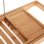 Bath tray rack Platon bamboo natural 70x15x4.5cm - Слика 4