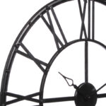 Wall clock Tikter black metal D69.5x4cm - Слика 2