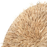 Wall deco Alaina natural color mdf-seagrass D64x4cm - Image 2