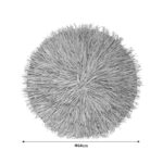 Wall deco Alaina natural color mdf-seagrass D64x4cm - Image 3