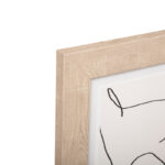 Wall art canvas with frame Facedy I mdf 50x2x70cm - Image 2