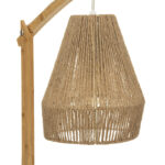 Table lamp Sean E27 40W bamboo in beige shade 32.5x18x56cm - Слика 3