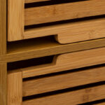 Wall cabinet-column Sicela in natural color 33x28x168cm - Image 3