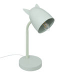 Desk lamp Lucian E14 metal in mint color 18x12,5x31cm