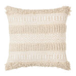 Deco cushion Notika I in beige color 40x40cm