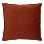 Deco cushion Glober in terracotta color 45x45cm