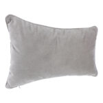 Deco cushion Lubel in light grey color 30x50cm