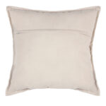 Deco cushion Glober in ivory color 45x45cm - Image 2