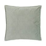 Deco cushion Glober in mint color 45x45cm