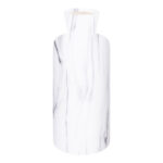 Вазна Зерзо керамика во мермерен изглед Д12x30 см