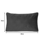 Deco cushion Lubel in khaki color 30x50cm - Image 3