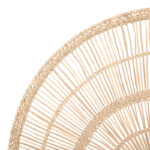 Wall deco Padma pe rattan in natural color 60.7x1.5x35.5cm - Image 2