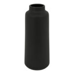 Vase Bender ceramic in black color D12x30cm
