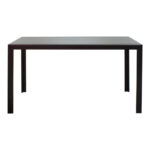 Garden dining room Nares-Moly set 7pcs aluminum black-textilene gray - Image 6