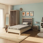 Комплет мебел за студентска спална соба Comfort од 3 парчиња